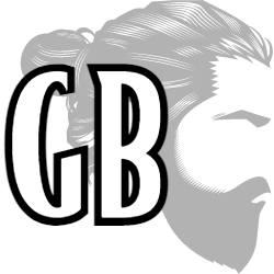 Greybeard Logo - A man's bearded profile picture, stylized.